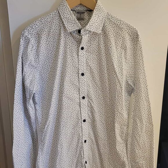 Tristan Men's Long Sleeve Button Down Shirt Size Medium - Picture 1 of 3